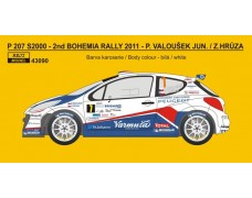 Decal - Peugeot 207 S2000 "Delimax" Bohemia Rally 2011